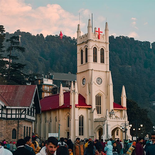 <b>Himachal Pradesh Tours</b><br>
Shimla, Manali, Spiti Valley treks, apple orchards & snowy peaks.